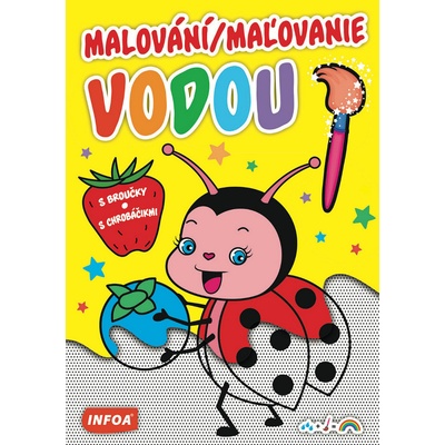 Malování vodou s broučky Maľovanie vodou s chrobáčikmi