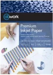 @Work Хартия Inkjet Premium Matte A4 108г 100 листа