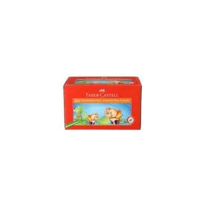 Faber Castell Voskovky kulaté, krátké 12 barev, pap.krabička 384ks 120047