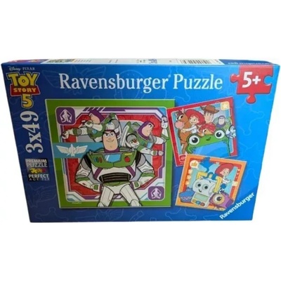 Ravensburger Toy Story Príbeh hračiek 3× 49 dielov