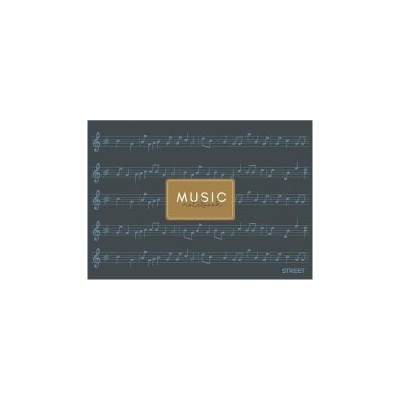STREET Нотна тетрадка b5 16 листа