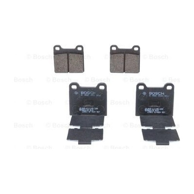 BOSCH Sada brzdových platničiek kotúčovej brzdy 0986466302