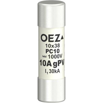 PC10 6A gPV 1000V Pojistková vložka pro jištění fotovoltaických systémů