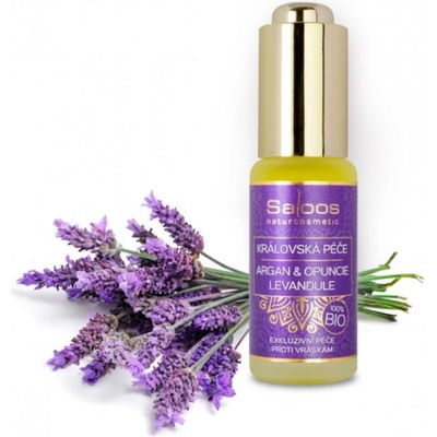 Saloos Královská péče Argan a opuncie a levandule 20 ml