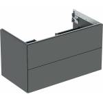 Geberit Стенен шкаф Geberit One lava mat 90 см с 2 чекмеджета (505.263.00.3)