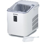 Gorenje Ледогенератор Gorenje IMDW1200W, 2 размера кубчета, Съд за вода 1 л, Дневно количество лед 12 кг, Бързо приготвяне, 120 W, Бял (746004) Ледогенератор