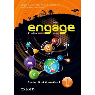 Engage 2nd Edition 1 Student Book + Workbook + MultiROM Manin, G. J. Artusi, A. Halliwell, H. Thacker C. Quinn, R. Lansfold, L.