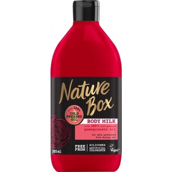 Nature Box tělové mléko Granátové jablko 385 ml