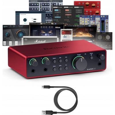 Focusrite Scarlett 2i2 4th Gen – Zboží Živě