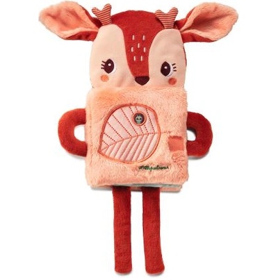 Lilliputiens - текстилна книжка със светеща картинка - еленче Стела