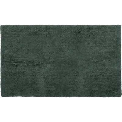 Tiseco Home Studio Тъмнозелена постелка за баня 100x60 cm Riva - Tiseco Home Studio (3373GREENDARK)