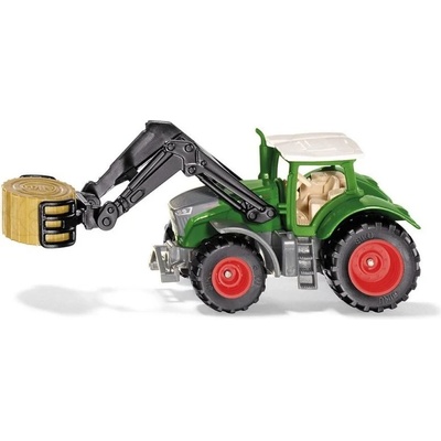 SIKU Метална играчка Siku - Трактор Fendt 1050 Vario, с щипка за захващане на бали (1539)