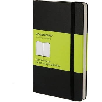 Moleskine Тефтер с бели страници Moleskine L черен (MOQP062)