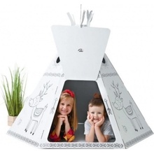 Tektorado Teepee kartonové 126 x 122 x 141 cm