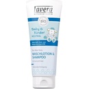 Lavera Baby & Kinder Neutral vlasový a tělový šampon 200 ml