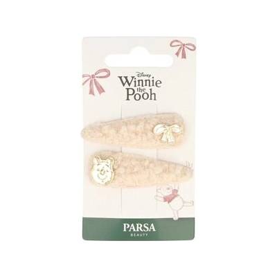 PARSA Beauty Haarclip Teddy mit Applikaton, DISNEY Sponky do vlasů Unisex 5.5 g