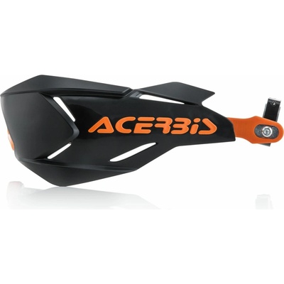ACERBIS kryty páček X-FACTORY s hliníkovým jádrem barva černá / oranžová