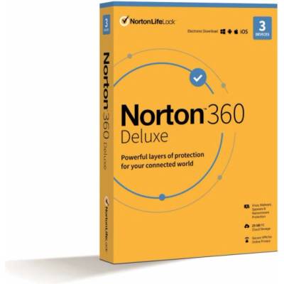 Norton 360 DELUXE 25GB + VPN 1 lic. 3 lic. 2 roky (21435446)