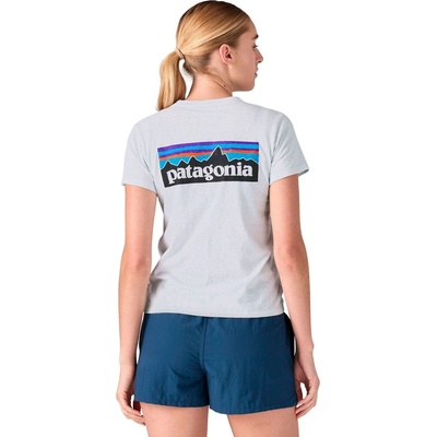 Patagonia Women's P 6 Label Responsibili Tee W 37567 WHI