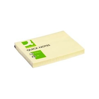 Q-CONNECT Bloček Q-CONNECT žltý 76x102mm (QC001410)