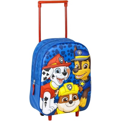 TROLLEY 3D BATOH TLAPKOVÁ PATROLA Cer 5115 modrý