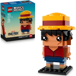 LEGO® BrickHeadz One Piece - Monkey D. Luffy Figure (40799)