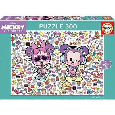 EDUCA Mickey a priatelia 300 dielov