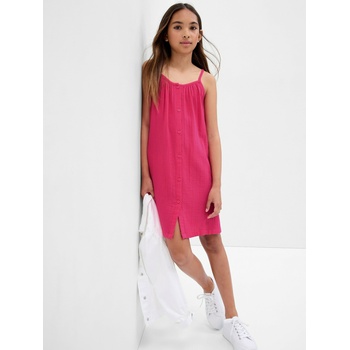 GAP Детски муселинови рокли GAP GAP | Rozov | Момичешки | 104/110