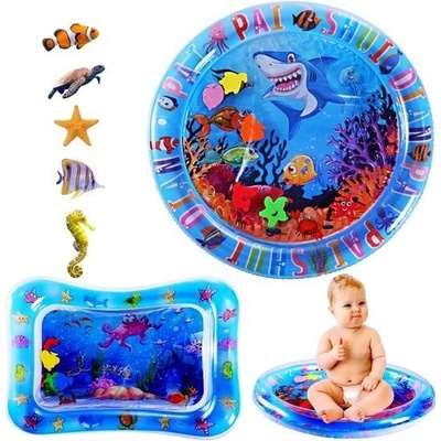 StrangeKingdom Vodní podložka pro miminka sada 2 ks Lezící podložka podložka na bříško hračky