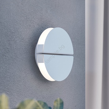 EGLO 902222 - LED Външно стенно осветително тяло VASCELLA LED/5W/230V IP44 бяло (EG902222)