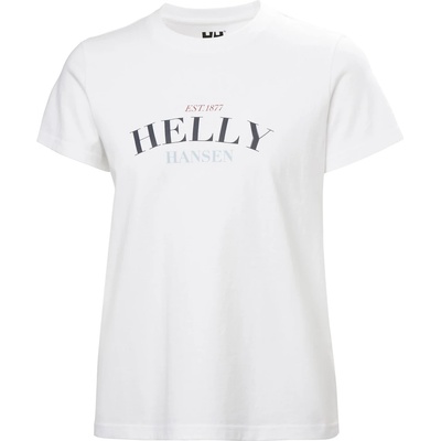 Helly Hansen Дамска тениска Helly Hansen Women's Core Graphic T-Shirt 2.0 T-shirt - White (916-5624-0214)