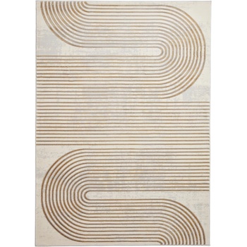 Think Rugs Сив/златист килим 220x160 cm Apollo - Think Rugs (APO2683GRYGLD1622)