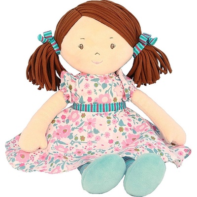 Bonikka Látková 41 cm Malá Fran ružové šaty