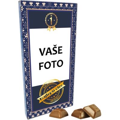 FOTOPOŠTA Najlepší otec s fotkou horká čokoláda 100 g