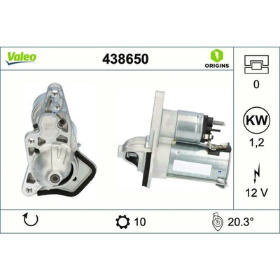 Startér VALEO 438650