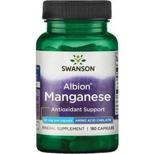 Swanson Albion Manganese, 10 mg, 180 капсули, Swanson