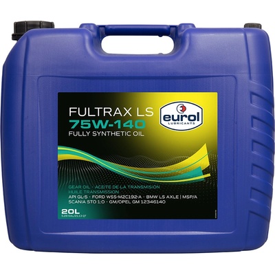 Eurol Fultrax 75W-140 LS 20 l