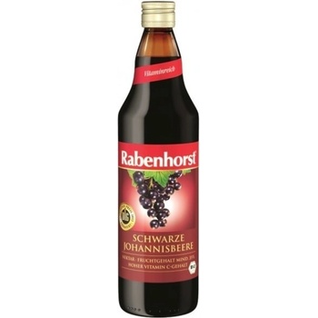 Rabenhorst Bio čistá šťava z čiernych ríbezlí 0,75 l
