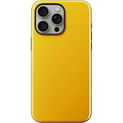 Nomad Sport Case - хибриден удароустойчив кейс с MagSafe за iPhone 15 Pro Max (жълт)