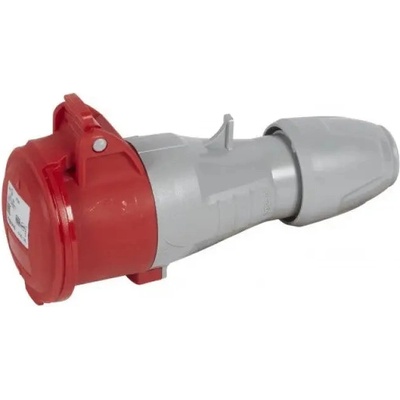 Legrand КУПЛУНГ ip44 3p+e, 16a 380/415v legrand - СИВ/ЧЕРВЕН (3245065551082)