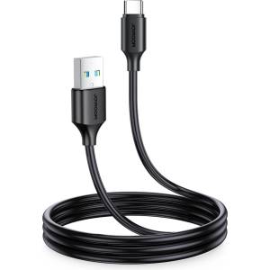 JOYROOM Кабел с гумирана оплетка за устройства с USB-C порт (100 см) - Joyroom Long Lasting USB-A to USB-C Cable 3А (черен) (А9)