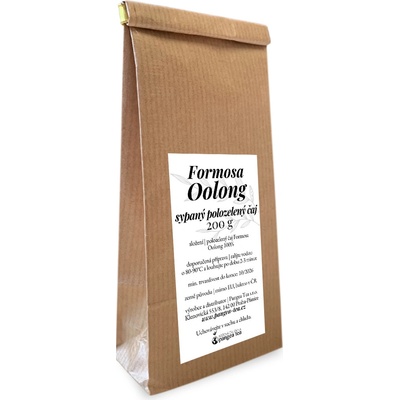 Růžová čajovna Pangea Tea Formosa Oolong polozelený čaj 200 g