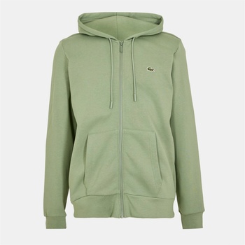 Lacoste Суичър Lacoste Men's Basic Full-Zip Hoodie - Thyme S86