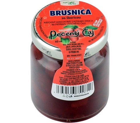 NOTEA Pečený Čaj Brusnica 60 ml