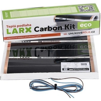 LARX Carbon Kit eco 80 W, topná fólie pro svépomocnou instalaci, délka 1,6 m, šířka 0,5 m