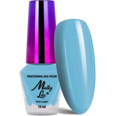 Molly klasický lak na nehty138 středně modrý 10 ml