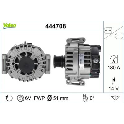VALEO Alternátor VALEO RE-GEN REMANUFACTURED VA 444708