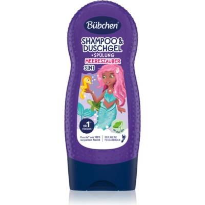 Bübchen Kids Shampoo & Shower Gel & Conditioner шампоан, балсам и душ гел 3 в 1 230ml