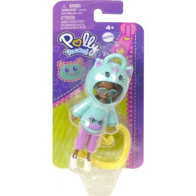 Mattel Polly Pocket figúrka prívesok mačička