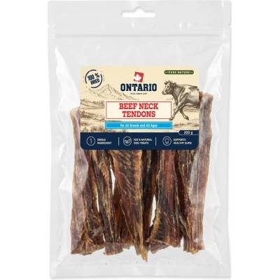 Ontario Pure Nature hovädzie krční šlacha sušená 200 g